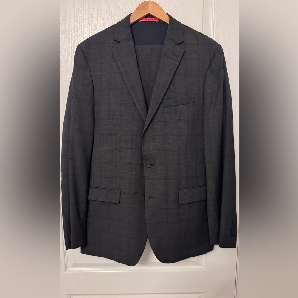 Kenneth Cole Charcoal Suit